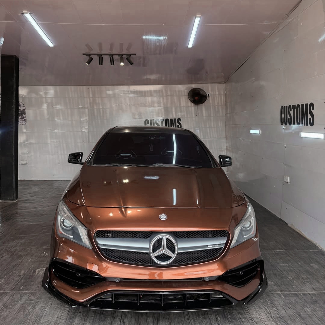 Ravoony Pro TPU Glossy Metallic Coffee Brown PPF Film