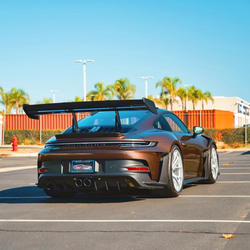 Ravoony Pro TPU Glossy Metallic Coffee Brown PPF Film