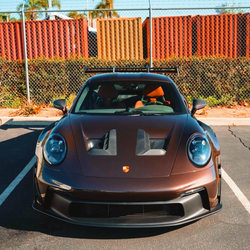 Ravoony Pro TPU Glossy Metallic Coffee Brown PPF Film