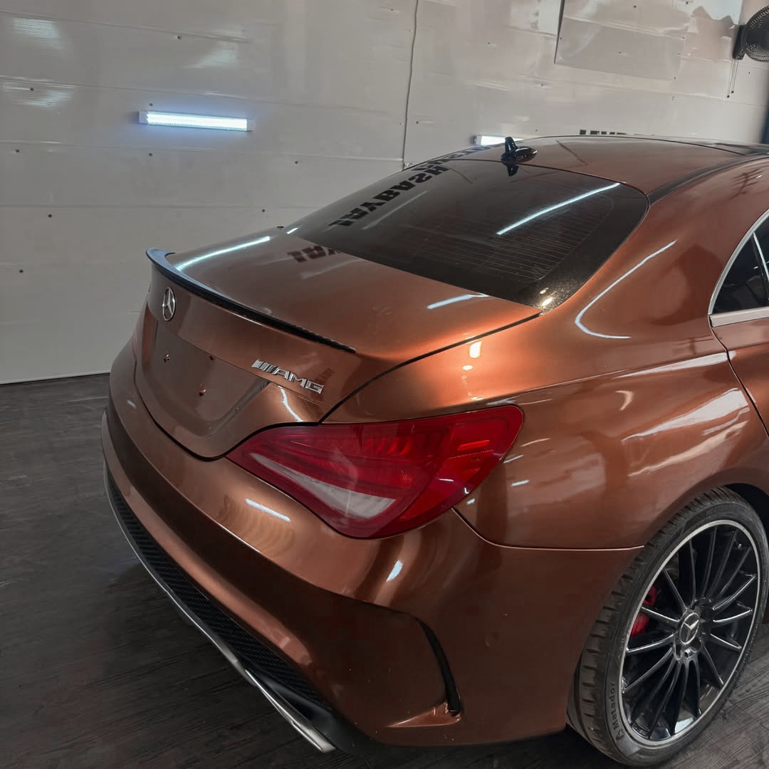 Ravoony Pro TPU Glossy Metallic Coffee Brown PPF Film