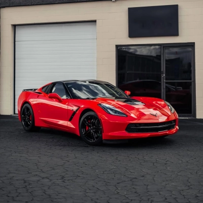 Ravoony Pro TPU Glossy Ferrari Red PPF Film 02