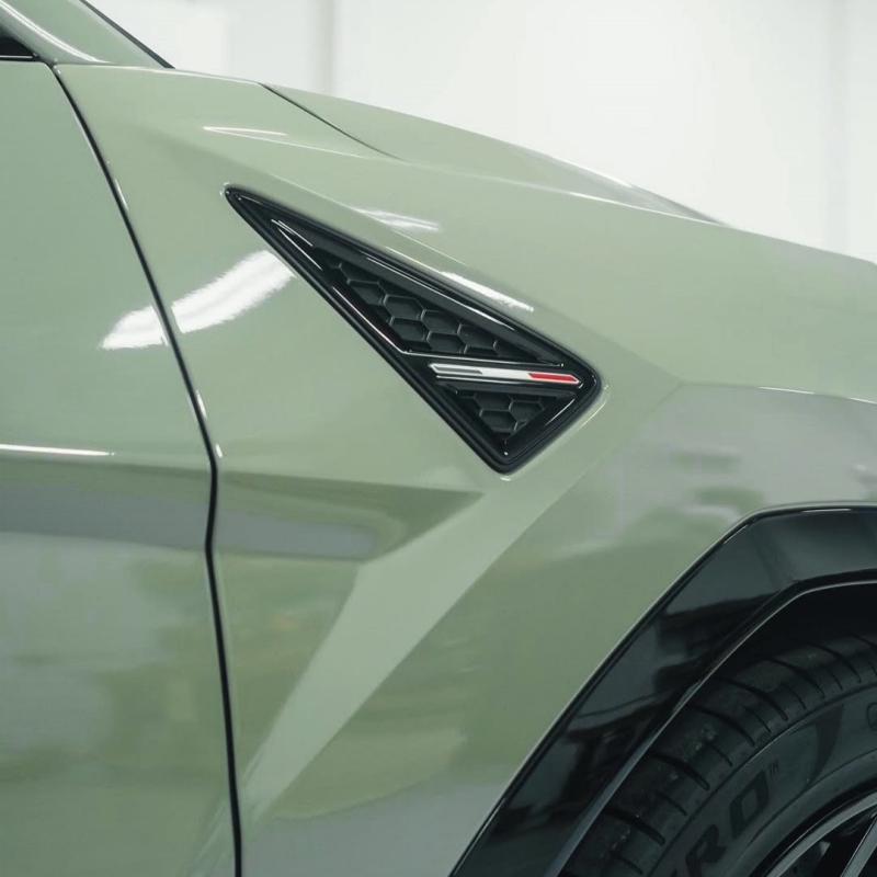 Ravoony Pro TPU Glossy Light Khaki Green PPF Film