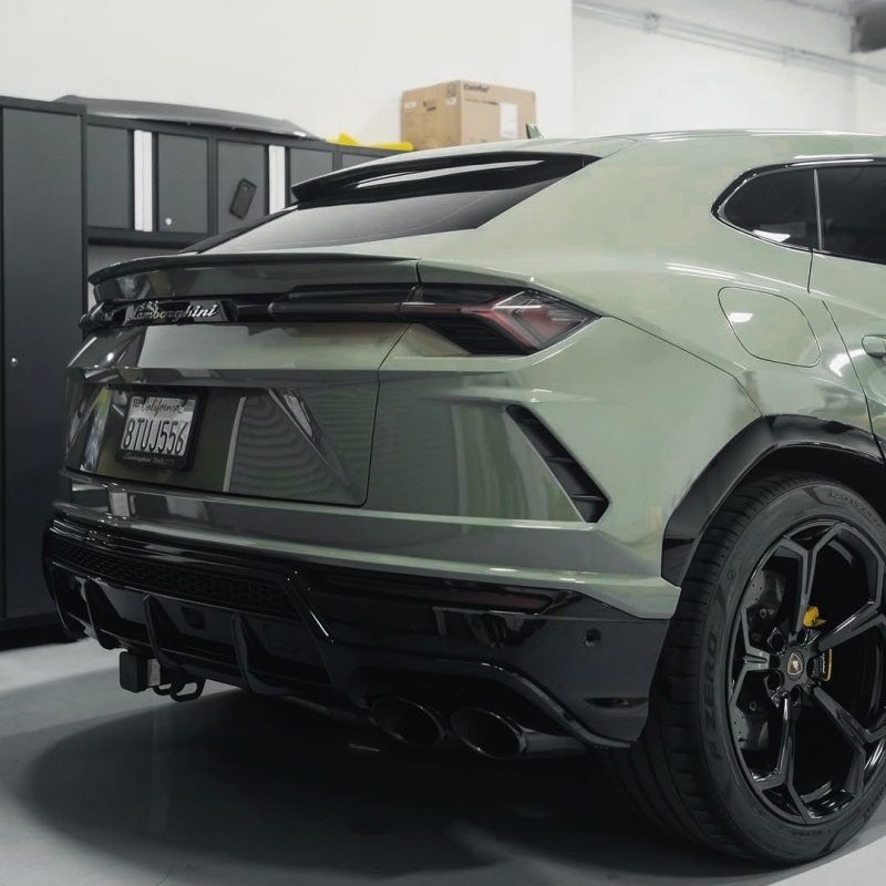 Ravoony Pro TPU Glossy Light Khaki Green PPF Film