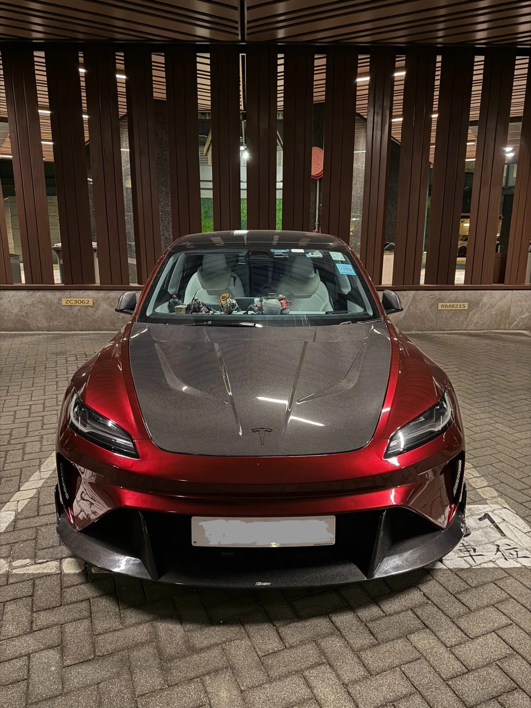 Ravoony Basic Liquid Metallic Dragon Blood Red Vinyl Car Wrap