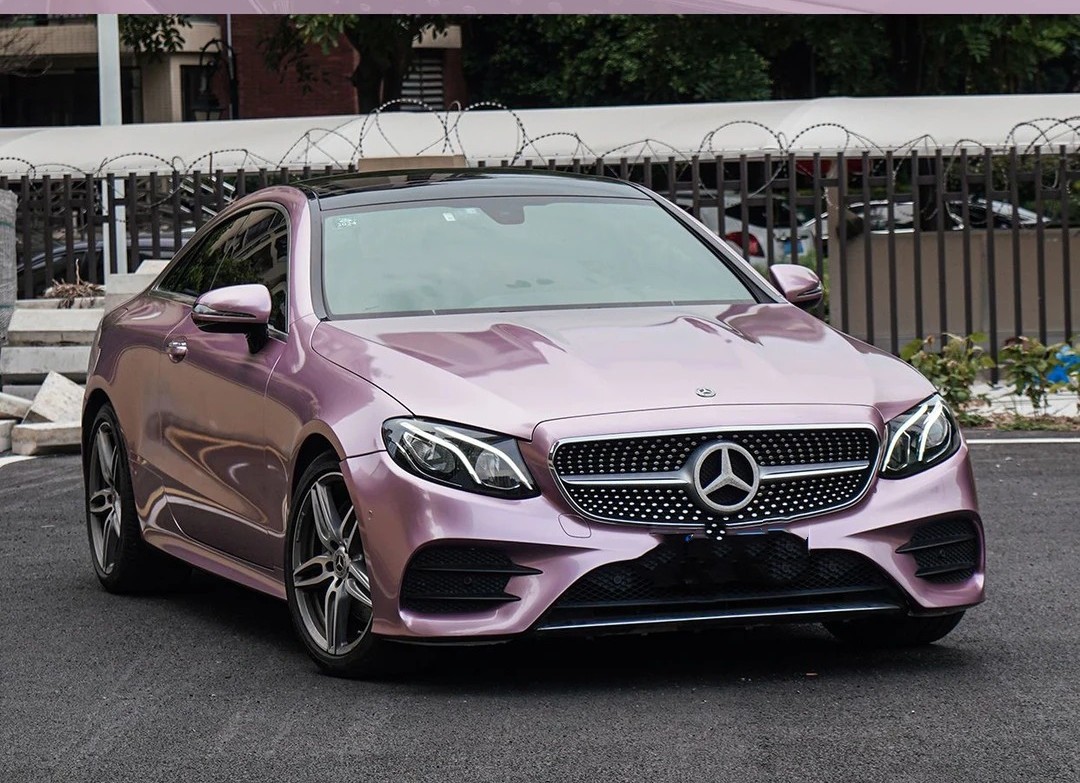 Ravoony Plus Bentley Gloss Passion Pink Vinyl Car Wrap