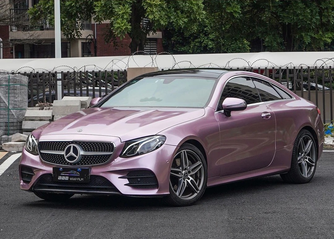 Ravoony Plus Bentley Gloss Passion Pink Vinyl Car Wrap