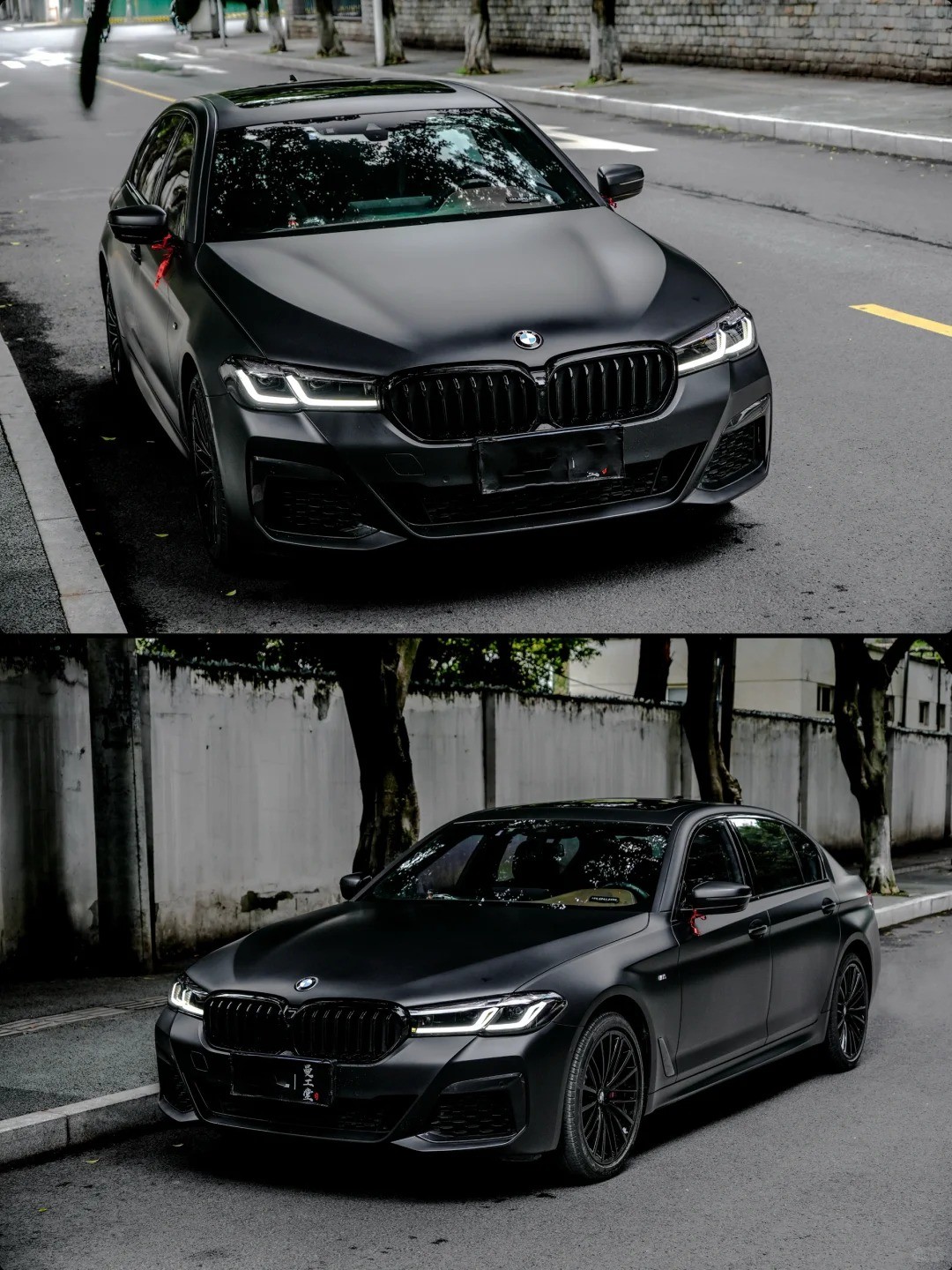 Ravoony Plus Matte Black Car Vinyl Wrap