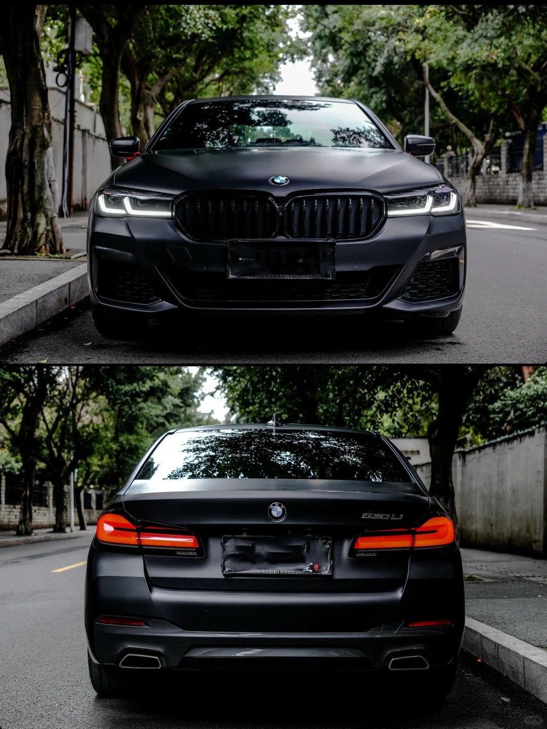 Ravoony Plus Matte Black Car Vinyl Wrap