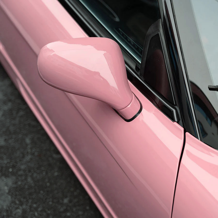 Ravoony Plus PET Gloss Crystal Peach Pink Car Vinyl Wrap
