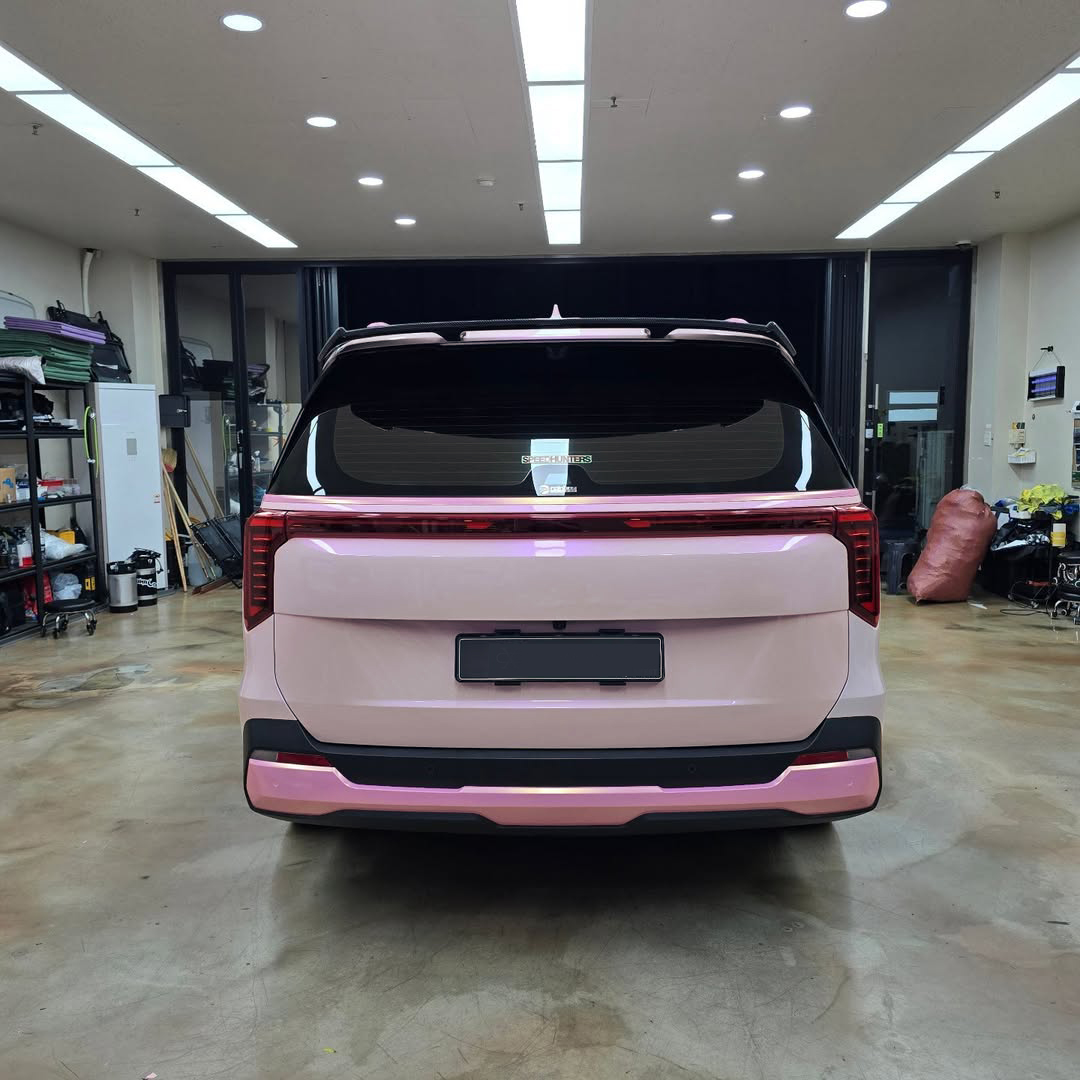 Ravoony Plus PET Twin Magic Pink Car Vinyl Wrap