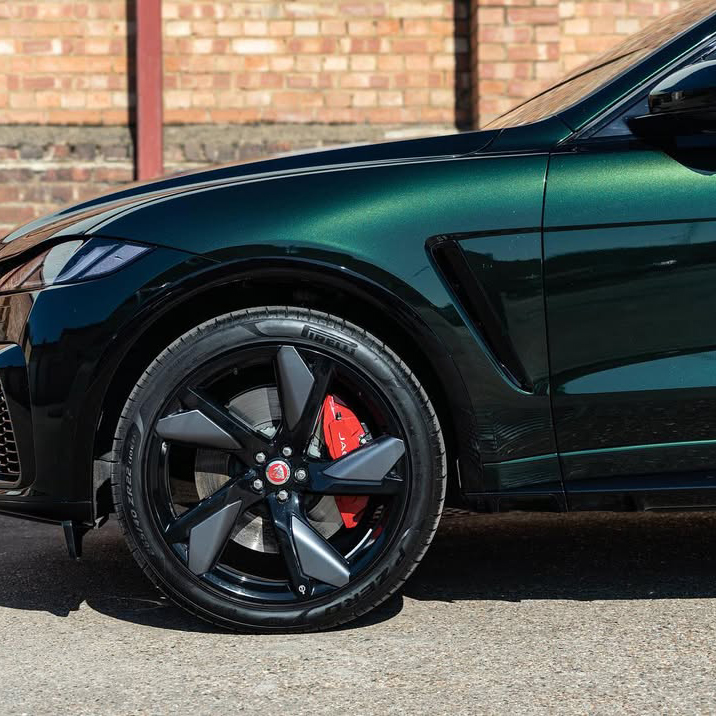 Ravoony Plus PET Gloss Pearlized Benz Emerald Green Car Vinyl Wrap