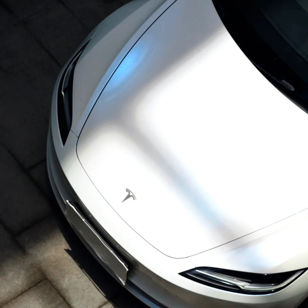 Ravoony Pro TPU Glossy Transparent Diamond Blue PPF Film 7.5mil