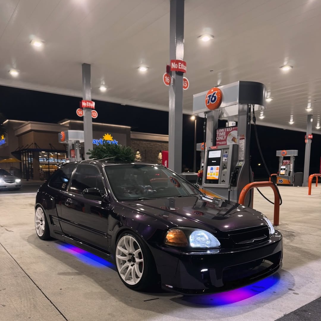 Ravoony Plus PET Gloss Ghost Midnight Purple Car Vinyl Wrap