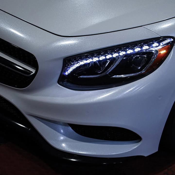 Ravoony Pro TPU Glossy Transparent Diamond Silver PPF Film 7.5mil