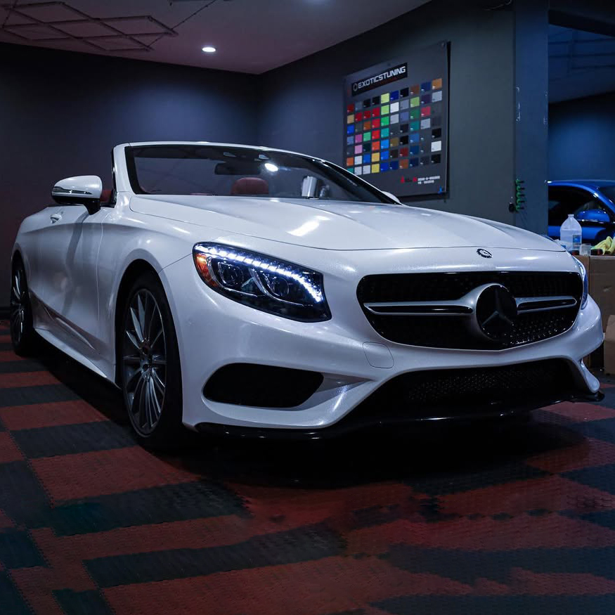 Ravoony Pro TPU Glossy Transparent Diamond Silver PPF Film 7.5mil