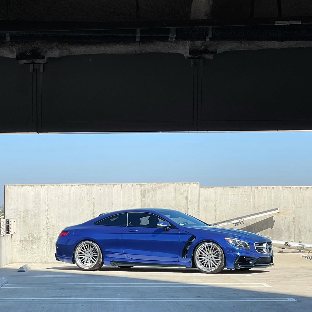 Ravoony Plus PET Gloss Metallic Blueberry Blue Vinyl Car Wrap