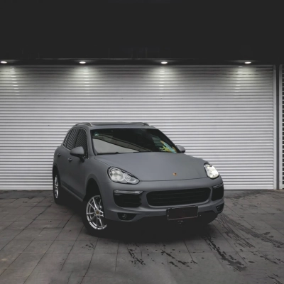 Ravoony Plus Ultimate Flat Night Grey Car Vinyl Wrap 02