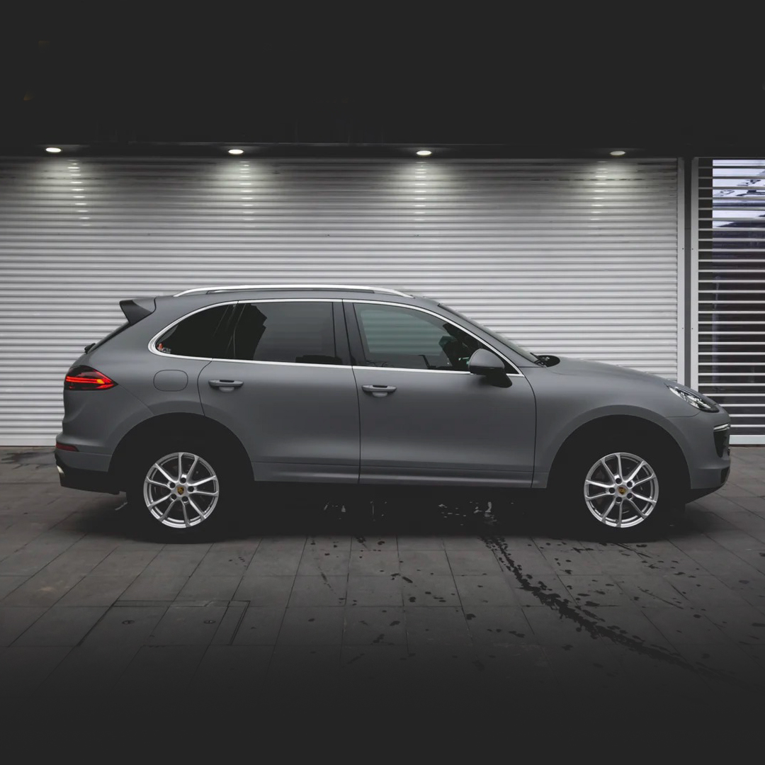 Ravoony Plus Ultimate Flat Night Grey Car Vinyl Wrap