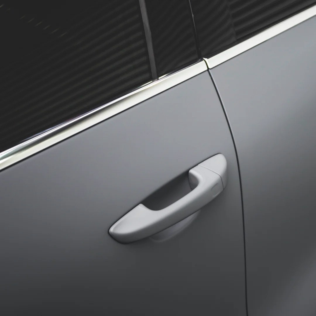 Ravoony Plus Ultimate Flat Night Grey Car Vinyl Wrap