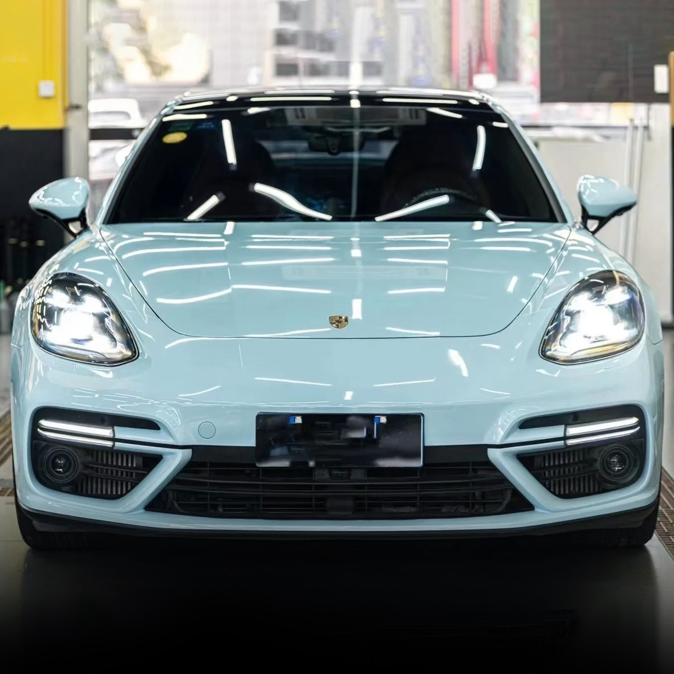 Ravoony Pro TPU Glossy Metallic Glacier Blue PPF Film