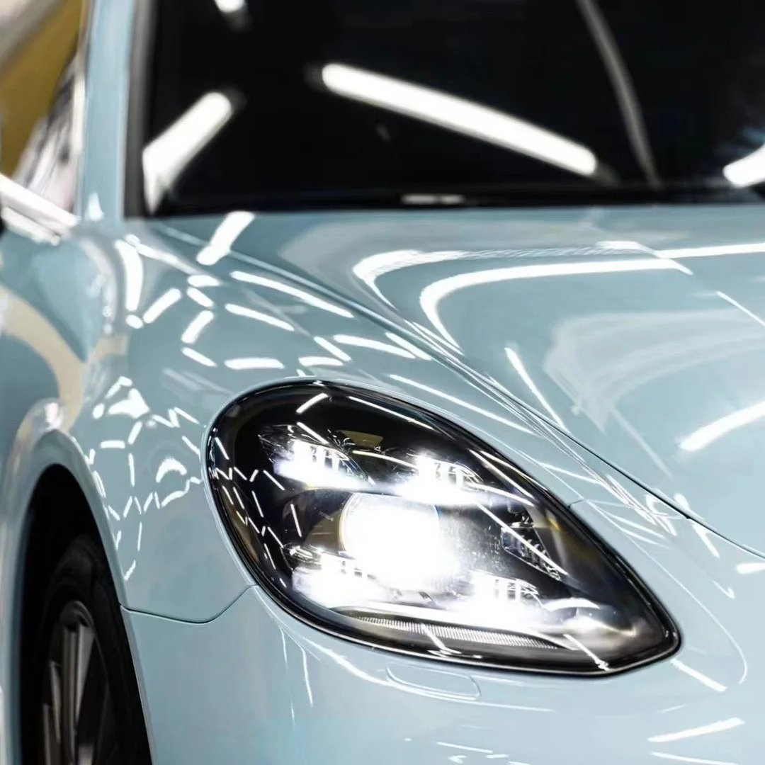 Ravoony Pro TPU Glossy Metallic Glacier Blue PPF Film