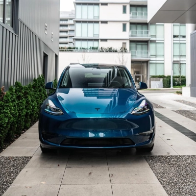 Ravoony Pro TPU Glossy Liquid Metallic Interstellar Blue PPF Film 02