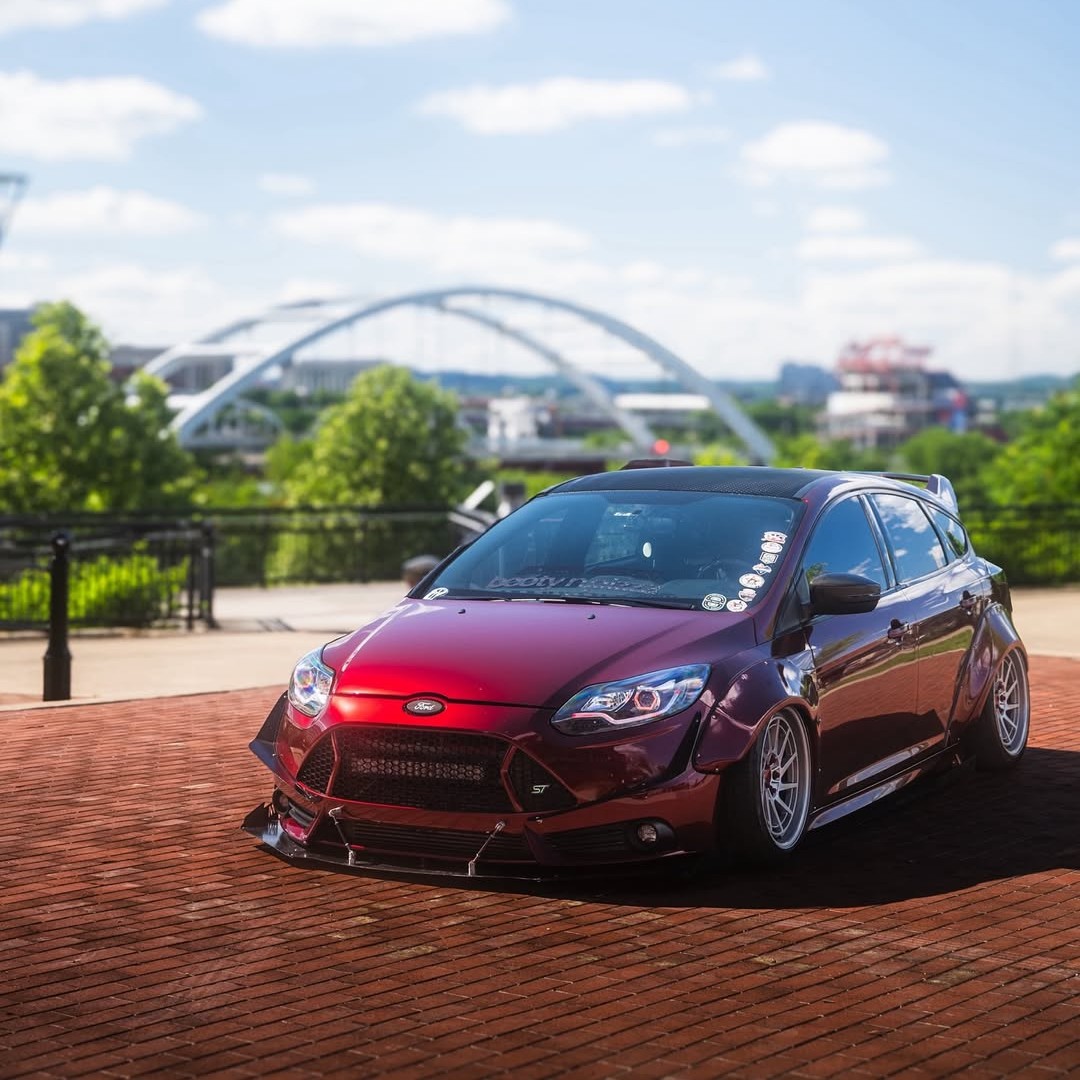 Ravoony Pro TPU Tesla Gloss Midnight Cherry Red PPF Film