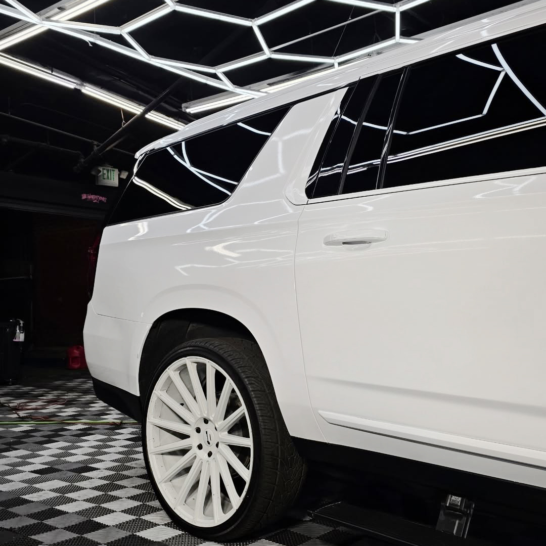 Ravoony Plus PET Crystal White Car Vinyl Wrap