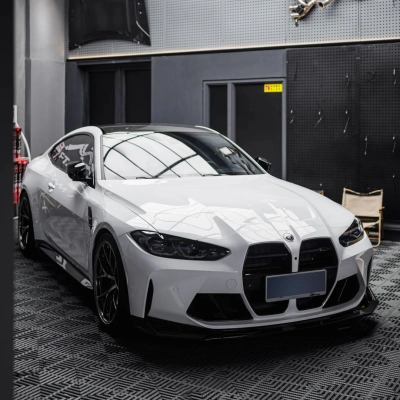 Ravoony Plus PET Gloss White Car Wrap 02