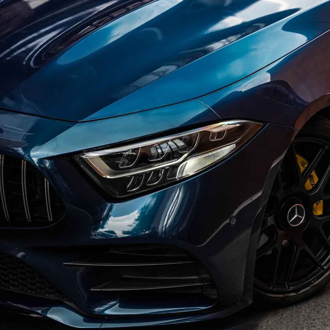 Ravoony Plus Glossy Liquid Metallic Interstellar Blue Car Vinyl Wrap