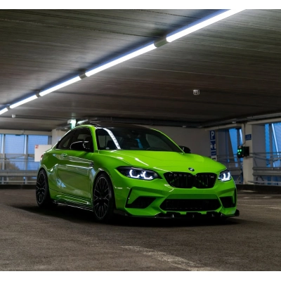 Ravoony Plus Lime Green Vinyl Wrap 02