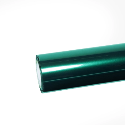   Ravoony Plus PET Glossy Royal Green Vinyl Car Wrap 01