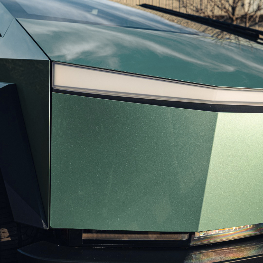 Ravoony Plus PET Ferrari Gloss Verde Francesca Green Vinyl Car Wrap