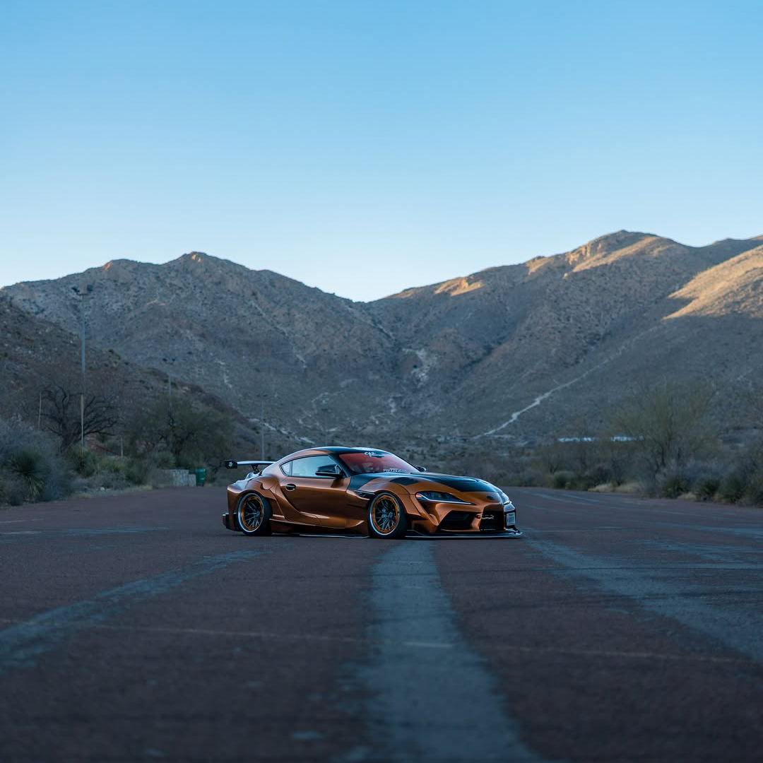 Ravoony Plus PET Glossy Metallic Copper Car Wrap