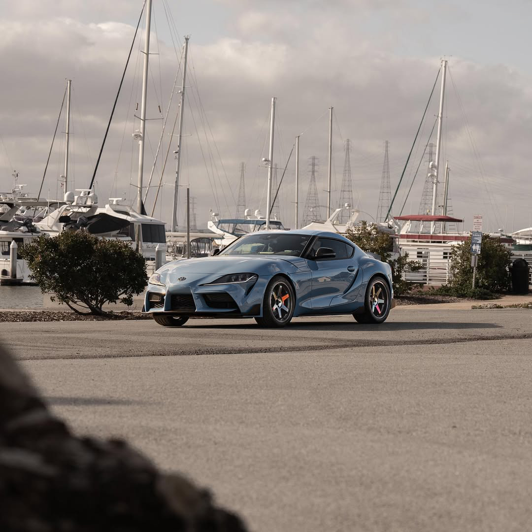 Ravoony Plus PET Gloss China Blue Car Vinyl Wrap