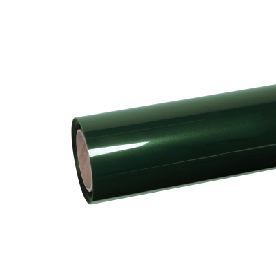 Ravoony Plus PET Gloss Paint Metal Midnight Green Car Wrap 01