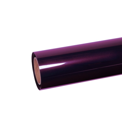 Ravoony Plus PET Gloss Pearl Grape Purple Car Wrap 01