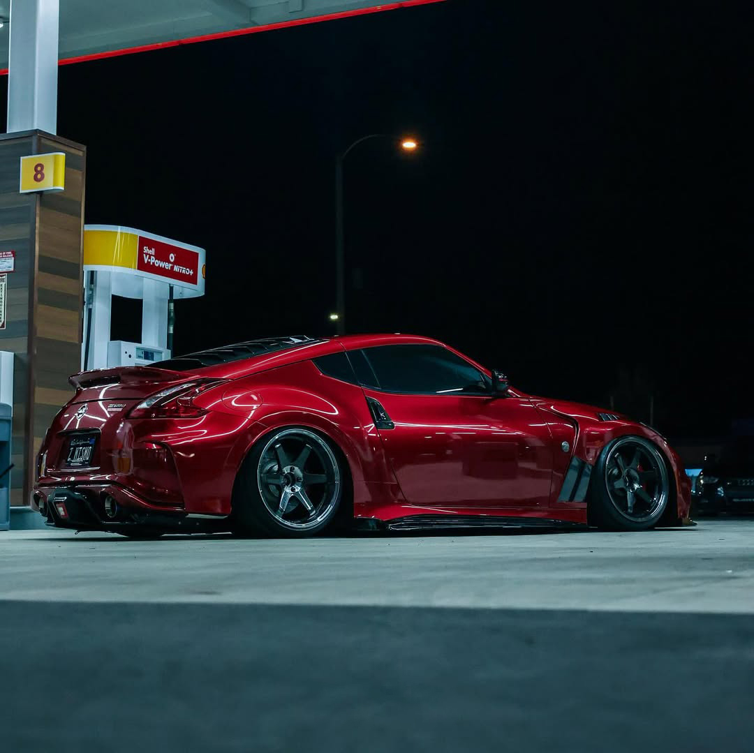 Ravoony Plus PET Liquid Metallic Dragon Blood Red Vinyl Car Wrap