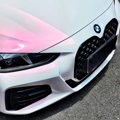  Ravoony Plus PET Glossy White to Pink Car Wrap 02