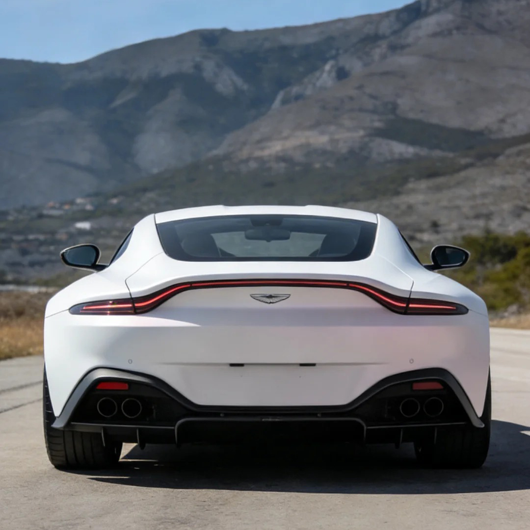 Ravoony Plus PET Matte White To Pink Car Vinyl Wrap