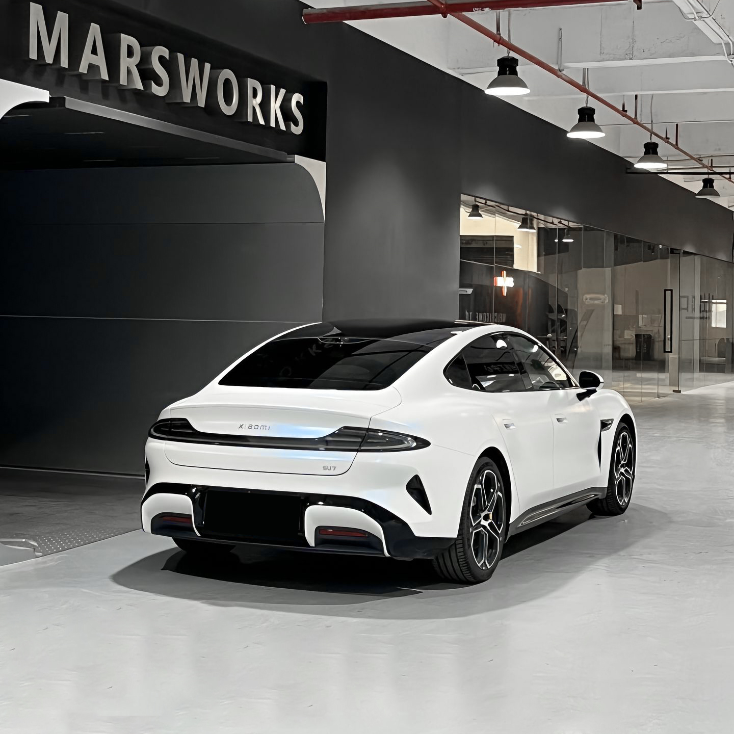 Ravoony Plus Matte Pure Metallic White to Blue Car Vinyl Wrap