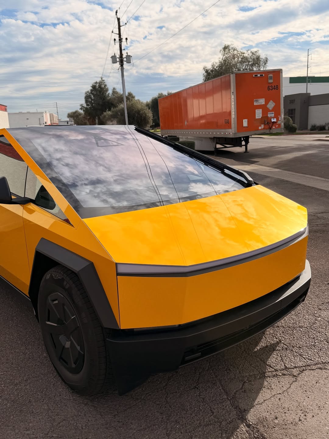 Ravoony Pro TPU Glossy Sunflower Yellow PPF Film