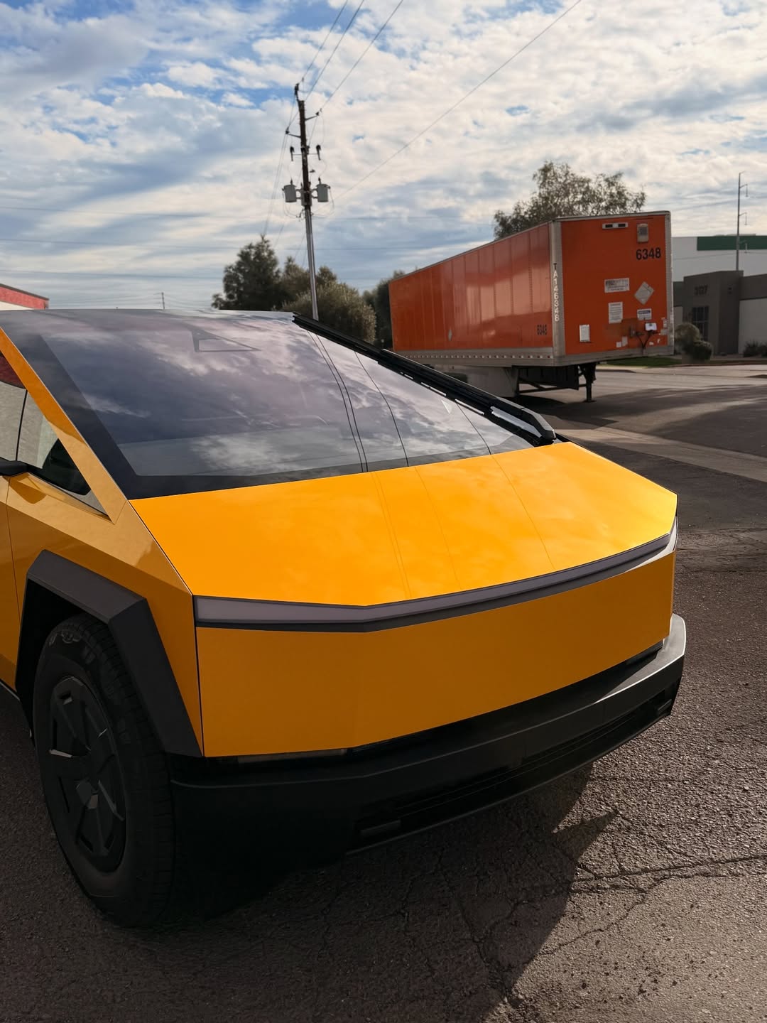 Ravoony Pro TPU Glossy Sunflower Yellow PPF Film