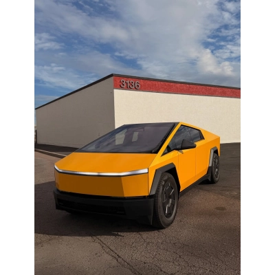 Ravoony Pro TPU Glossy Sunflower Yellow PPF Film 02