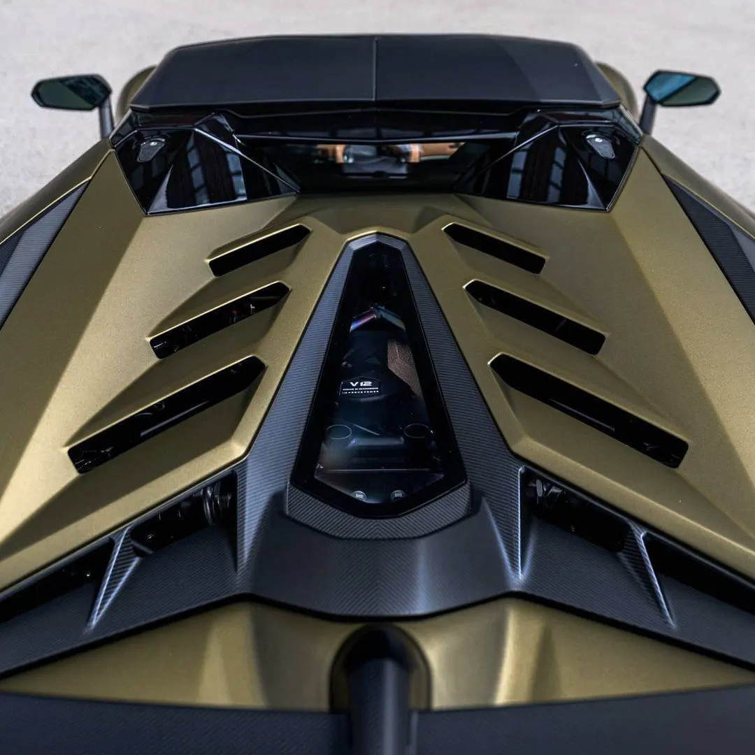 Ravoony Pro TPU Satin Gold Green Color PPF Film