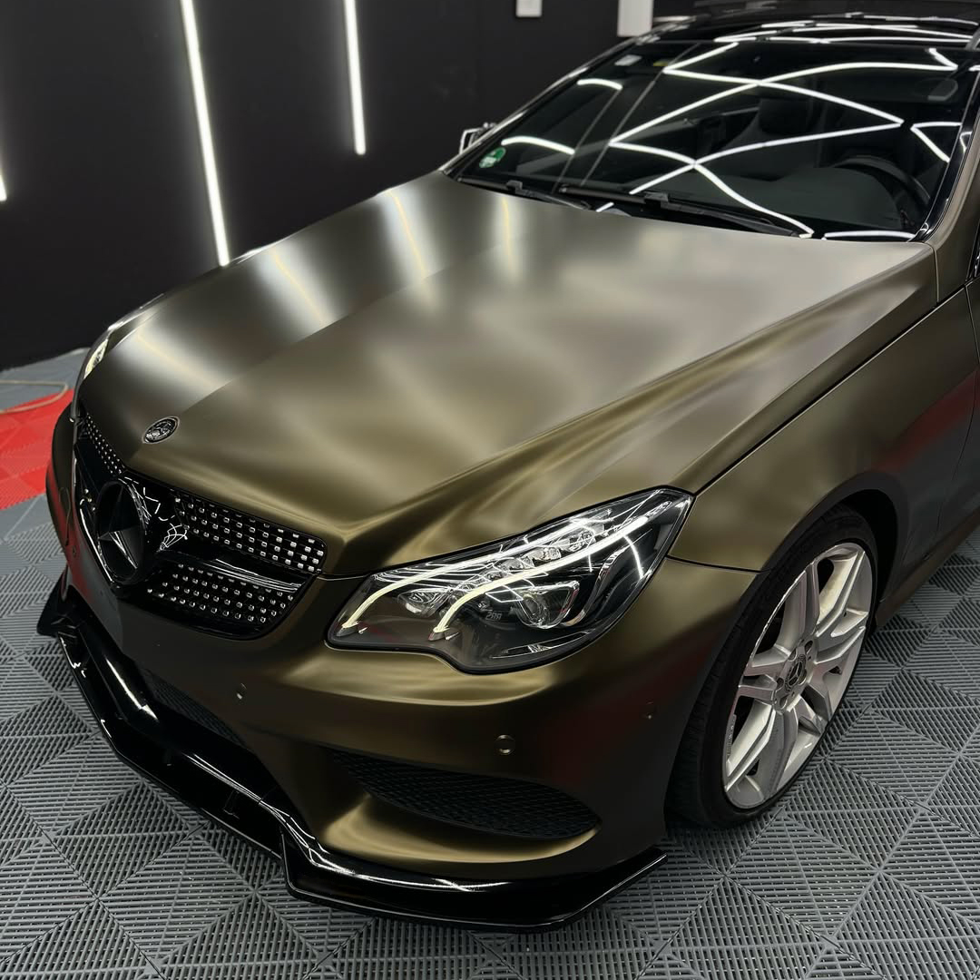 Ravoony Pro TPU Satin Gold Green Color PPF Film