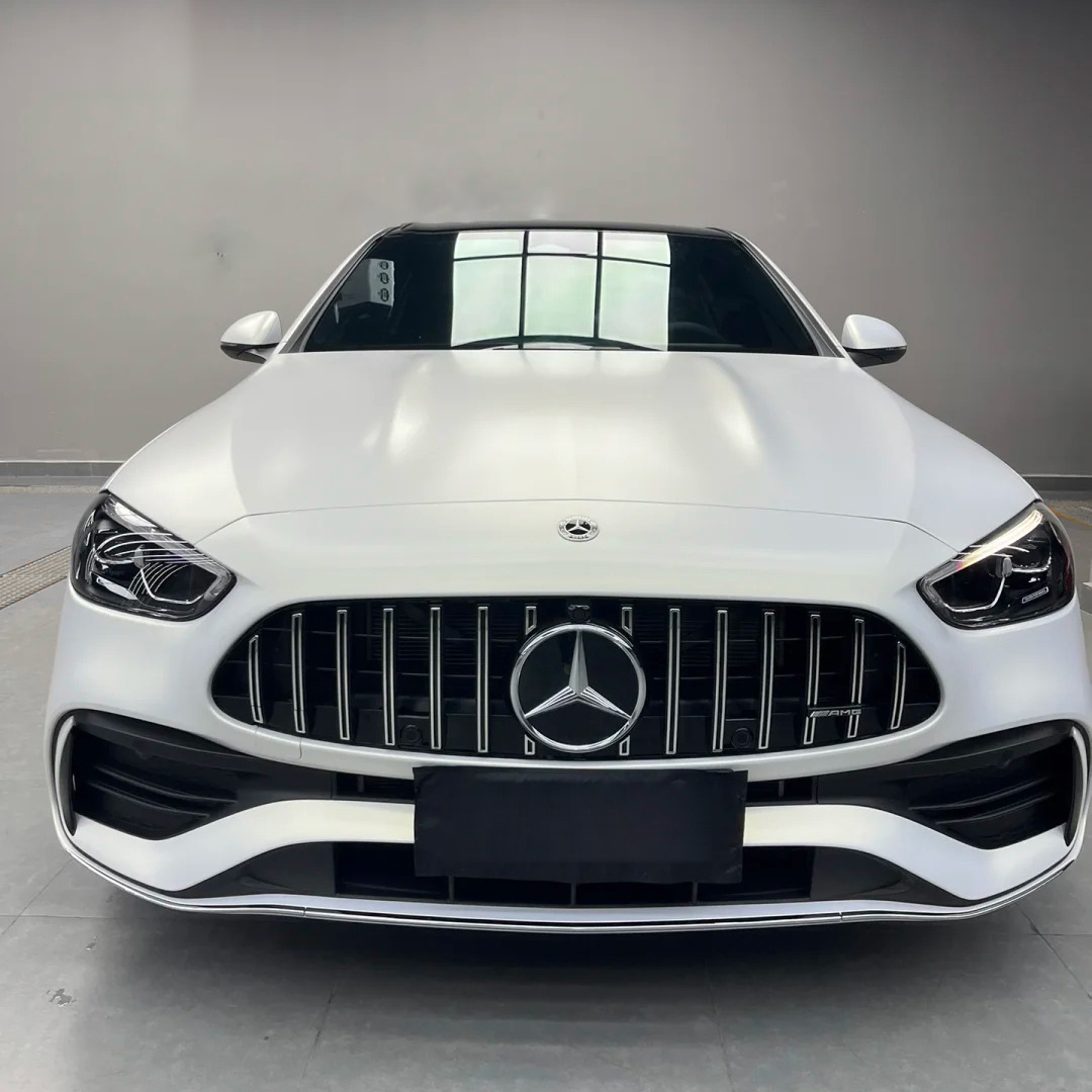    Ravoony Plus Satin Ceramic White to Gold Car Wrap