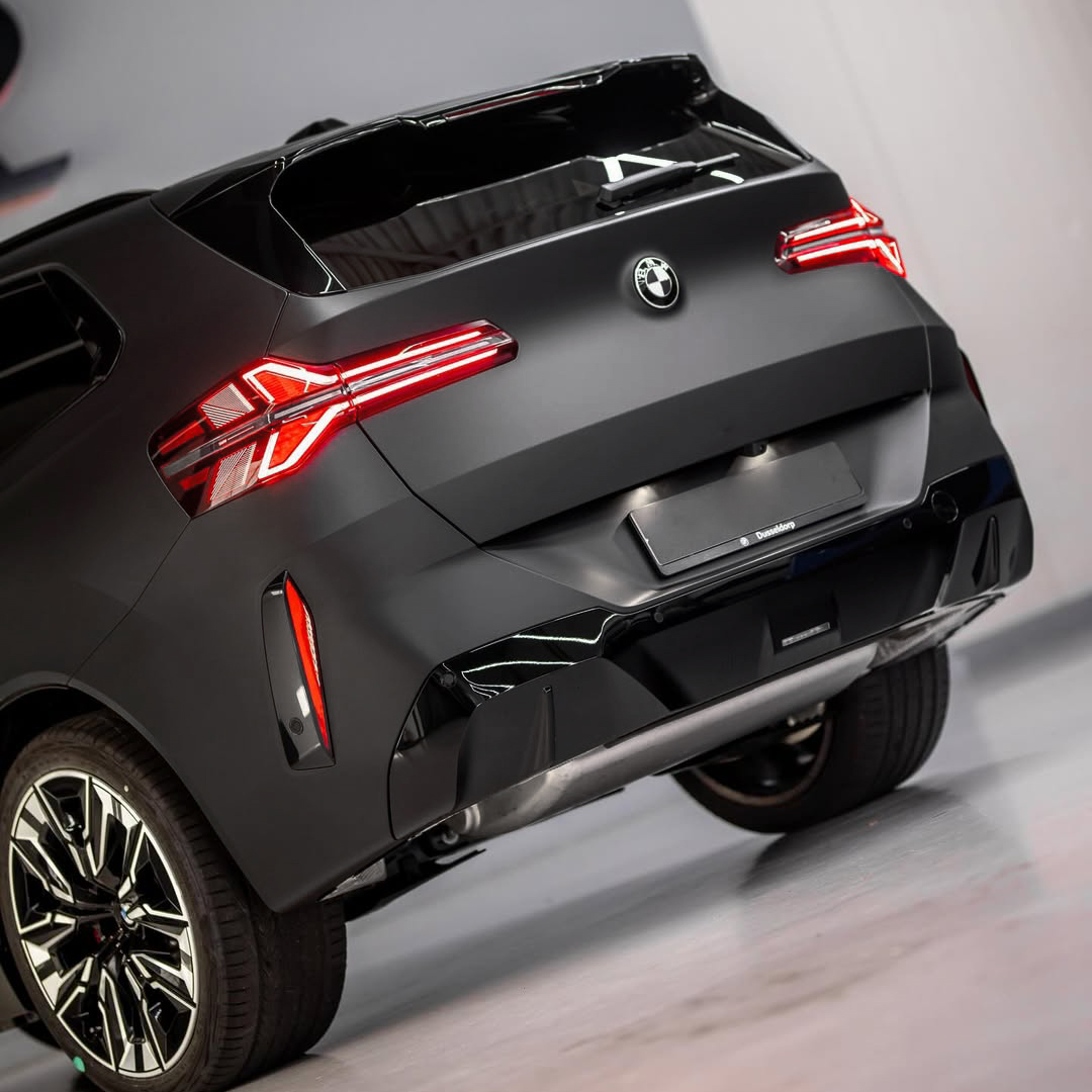 Ravoony Plus Matte Black Car Vinyl Wrap