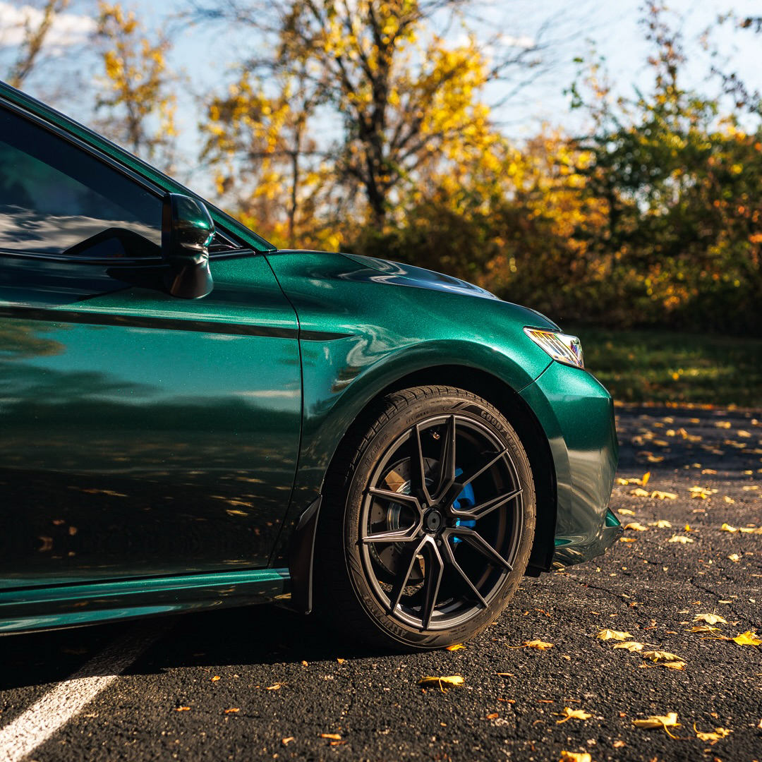 Ravoony Plus PET Blackish Green Car Vinyl Wrap