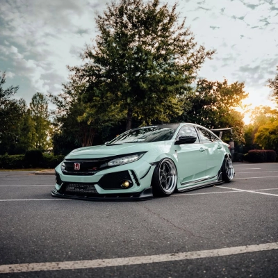 Ravoony Basic Gloss Macaron Moonlight Jade Vinyl Car Wrap 02